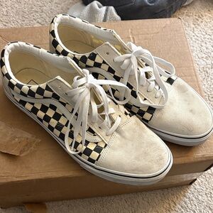 Vans Checkered Black and White Men's Shoes